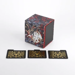 Mana Moon Deck Box - Diviner Dragon Chi Ebony